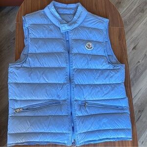 Moncler Light Blue Puffer Jacket